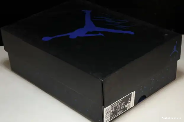 MaikeSneakers Royal Black CT8527-018 Jordan Game Retro 4 0324
